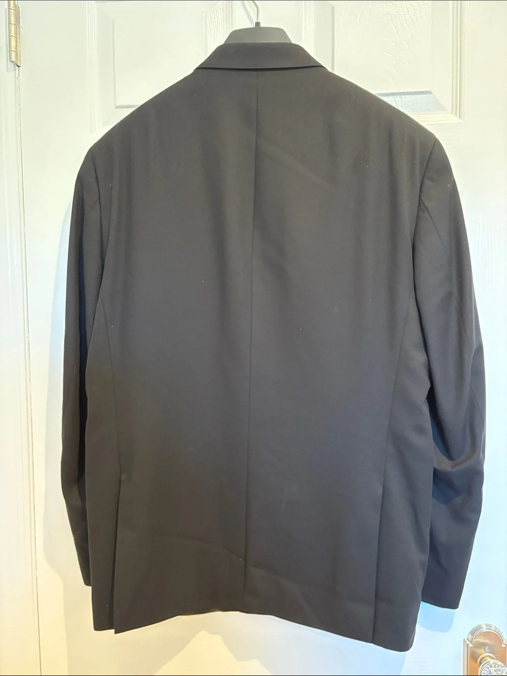 Kenneth Cole Black Men's Two-Button Suit Jacket